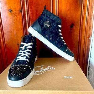 Christian Louboutin Lulu Flat Clf Snowflake EU 43.5 US 10.5